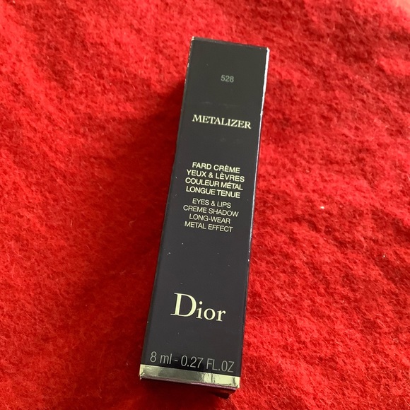 NIB Dior Metalizer Eyes&Lips Cream Shadow Long-wear Metal effect, Platine Fusion - Picture 1 of 7